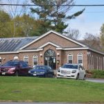 the Health center building